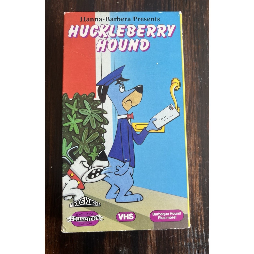 Rare VHS Hanna Barbera Huckleberry‎ Hound animated children VERY RARE